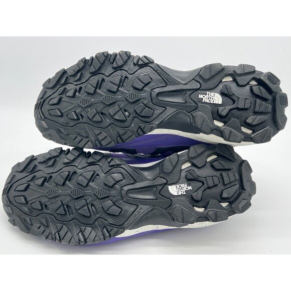 The North Face Mens Trail Running Shoes Size 9 Purple & Black Mesh Athletic Snea - Picture 7 of 9